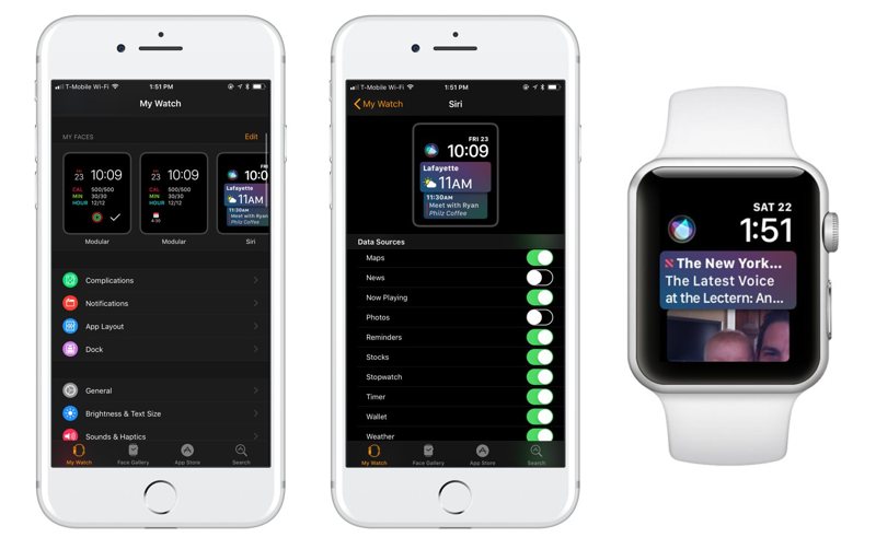 Siri sales iwatch 4