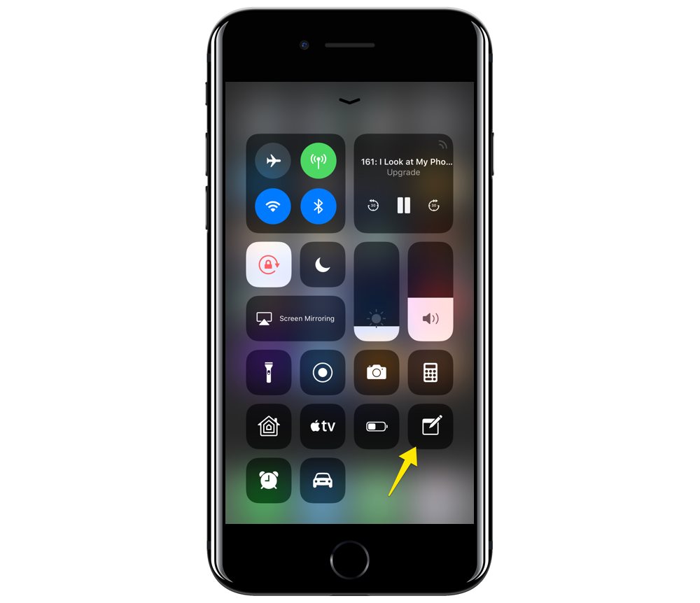 Ios deals control center