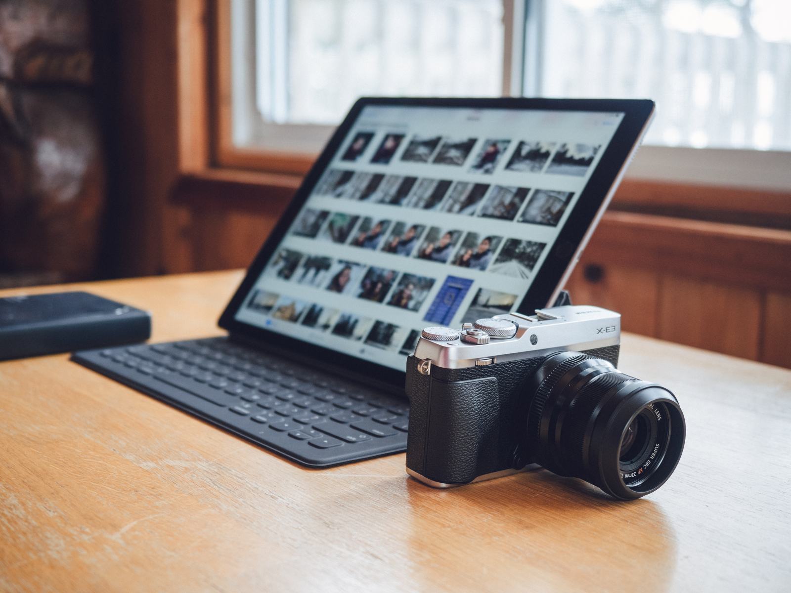 Using an iPad for photography workflows