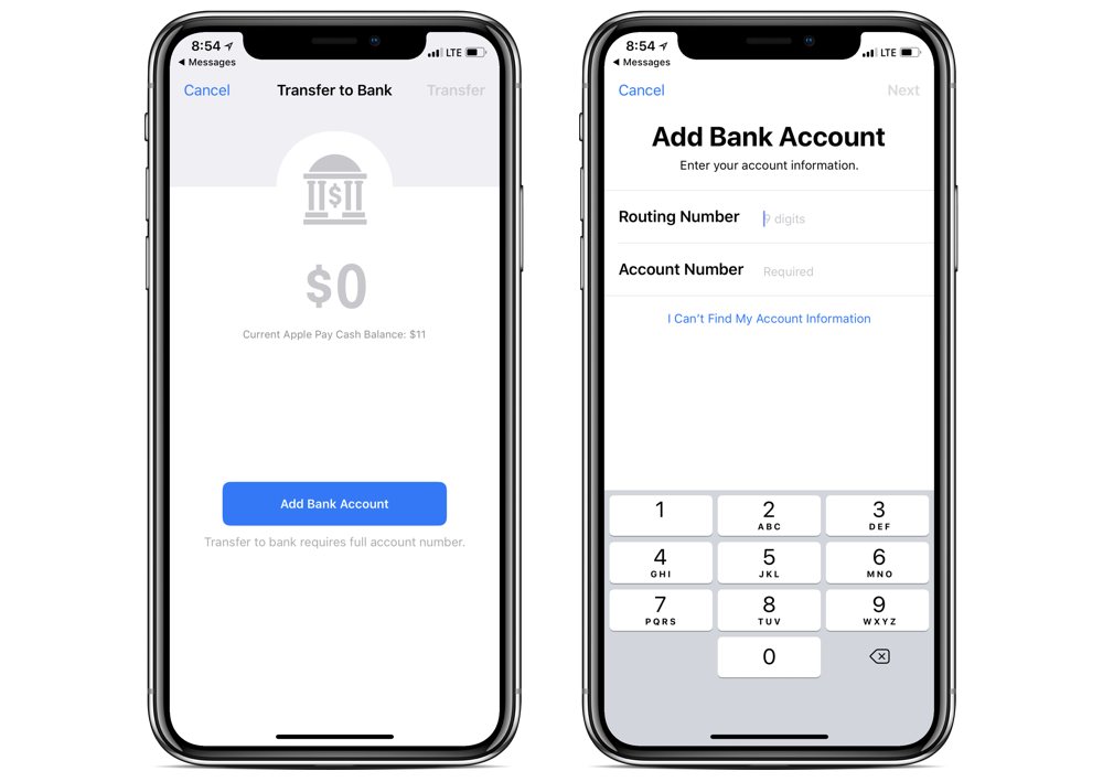 How To Request And Deposit Money Through Apple Pay Cash The Sweet - after all of your information is confirmed you are given the option to start the transfer payments normally take 1 3 business days to appear i!   n your