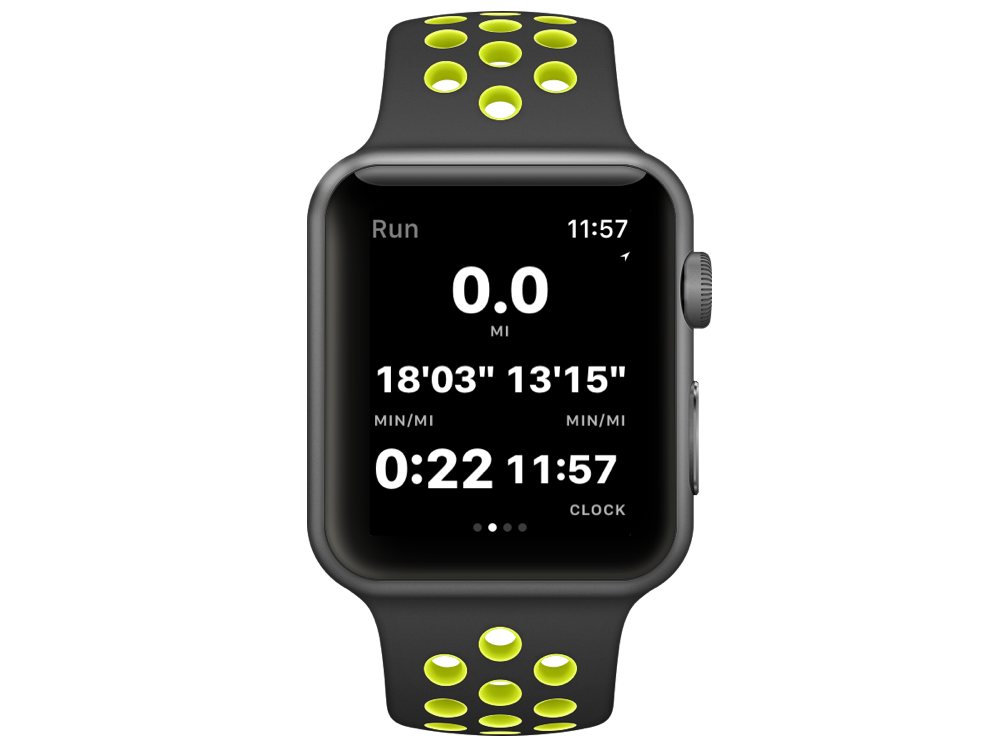 nike run club apple watch volume