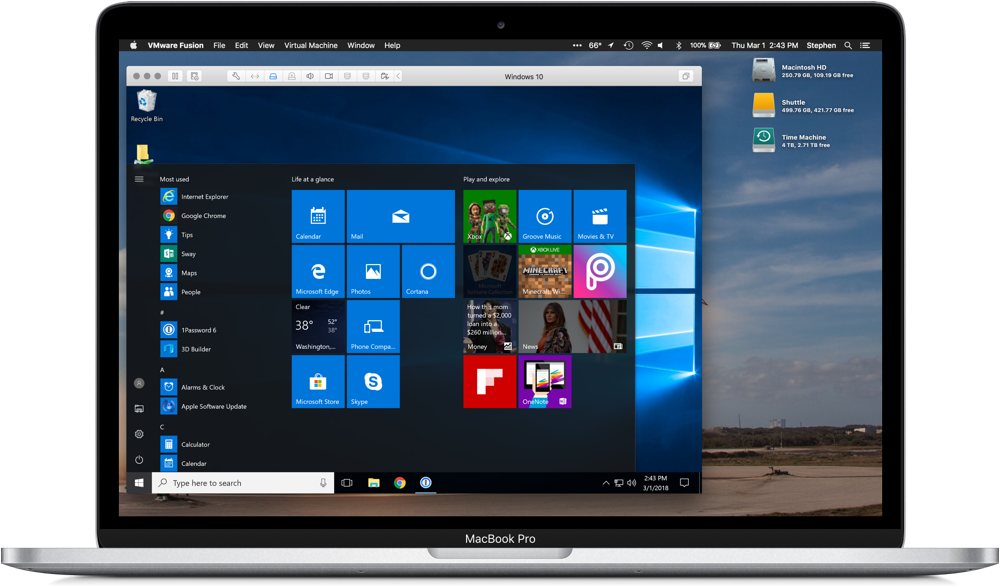The best app for running Windows on macOS - Parallels Desktop