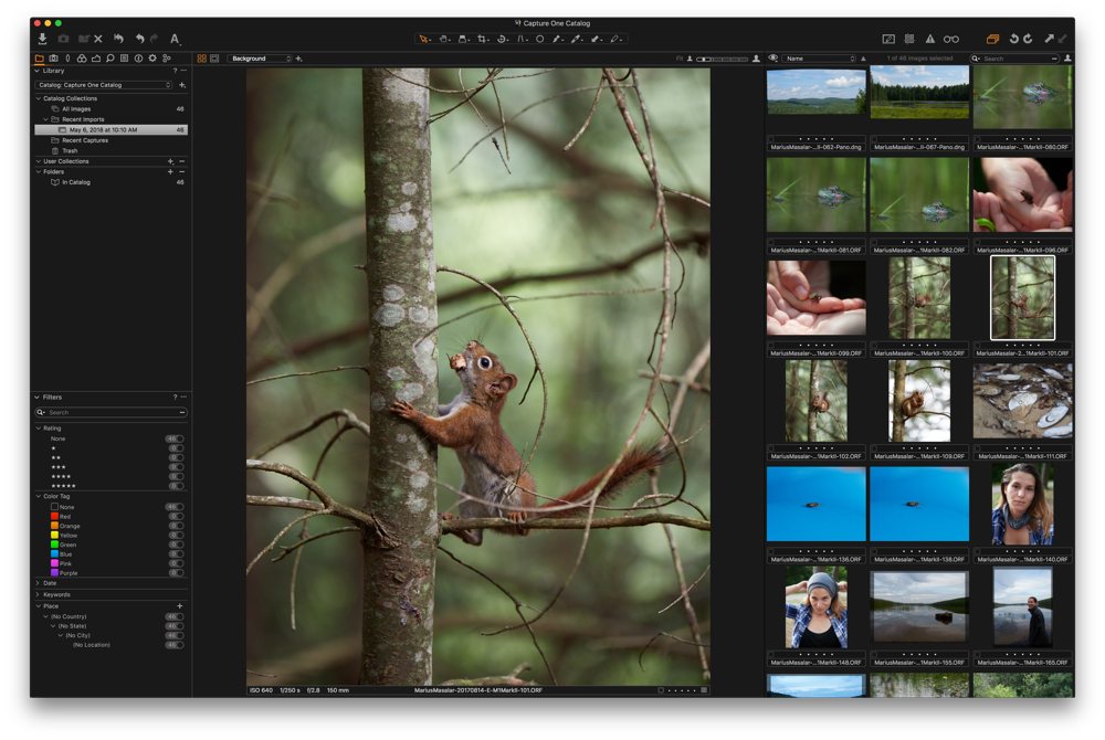 Capture One Pro Library