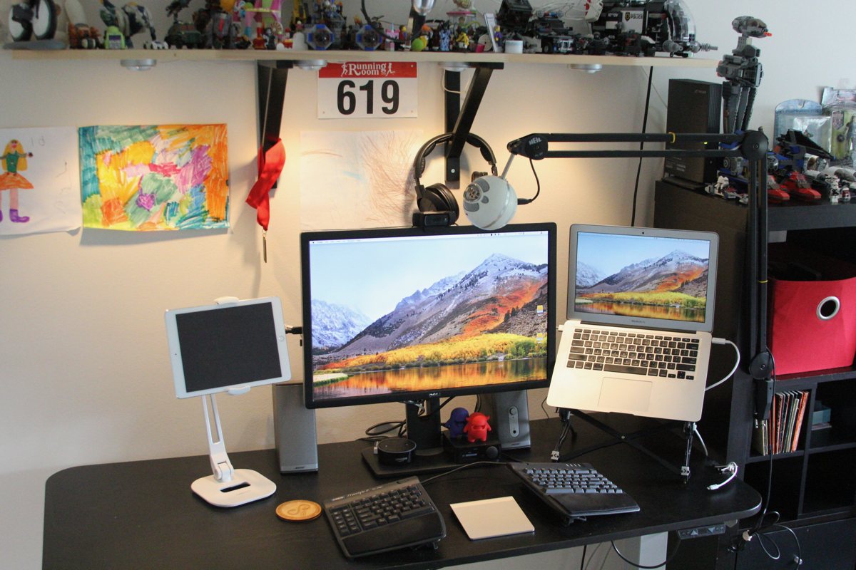 Curtis McHale's desk