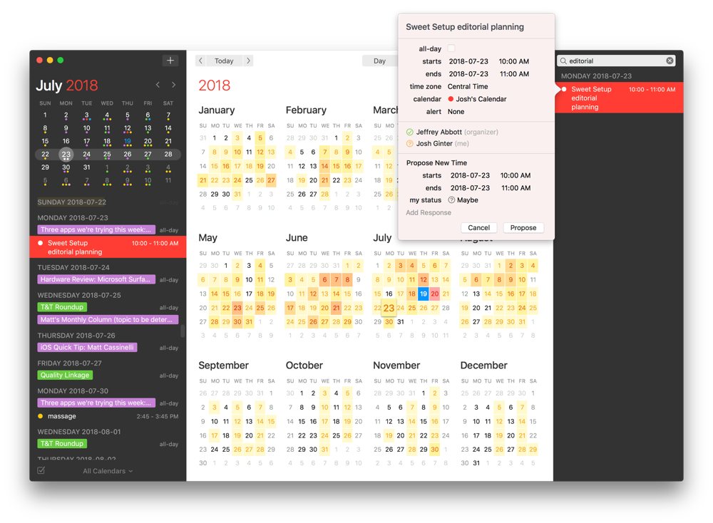 google calendar for mac 2018