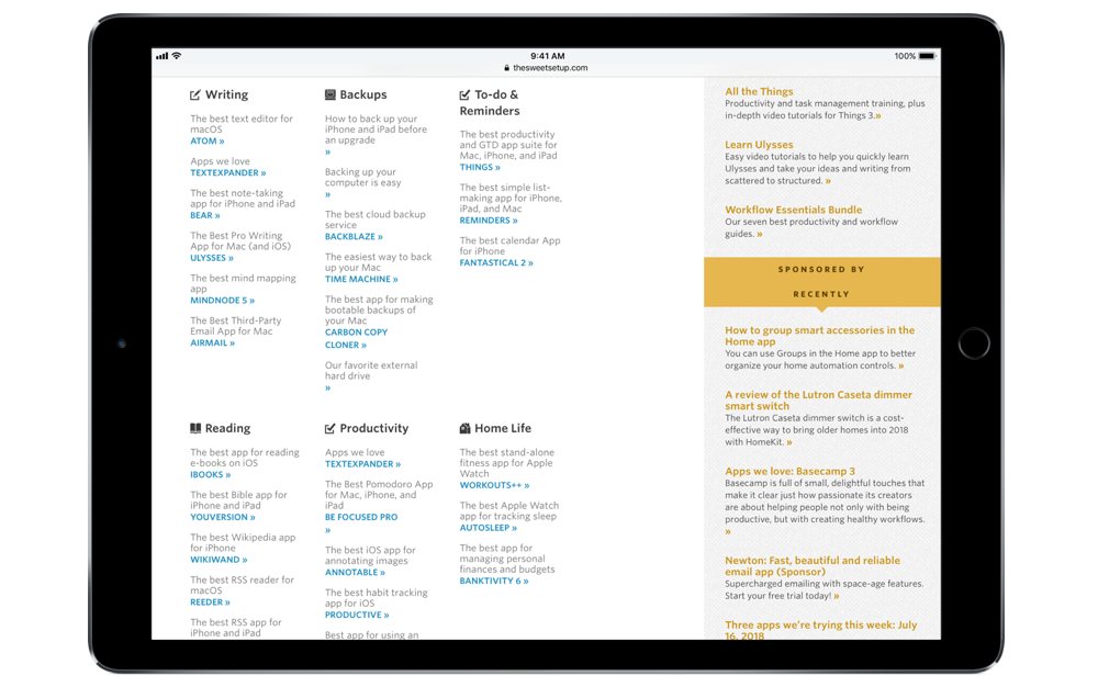 shortcuts ipad