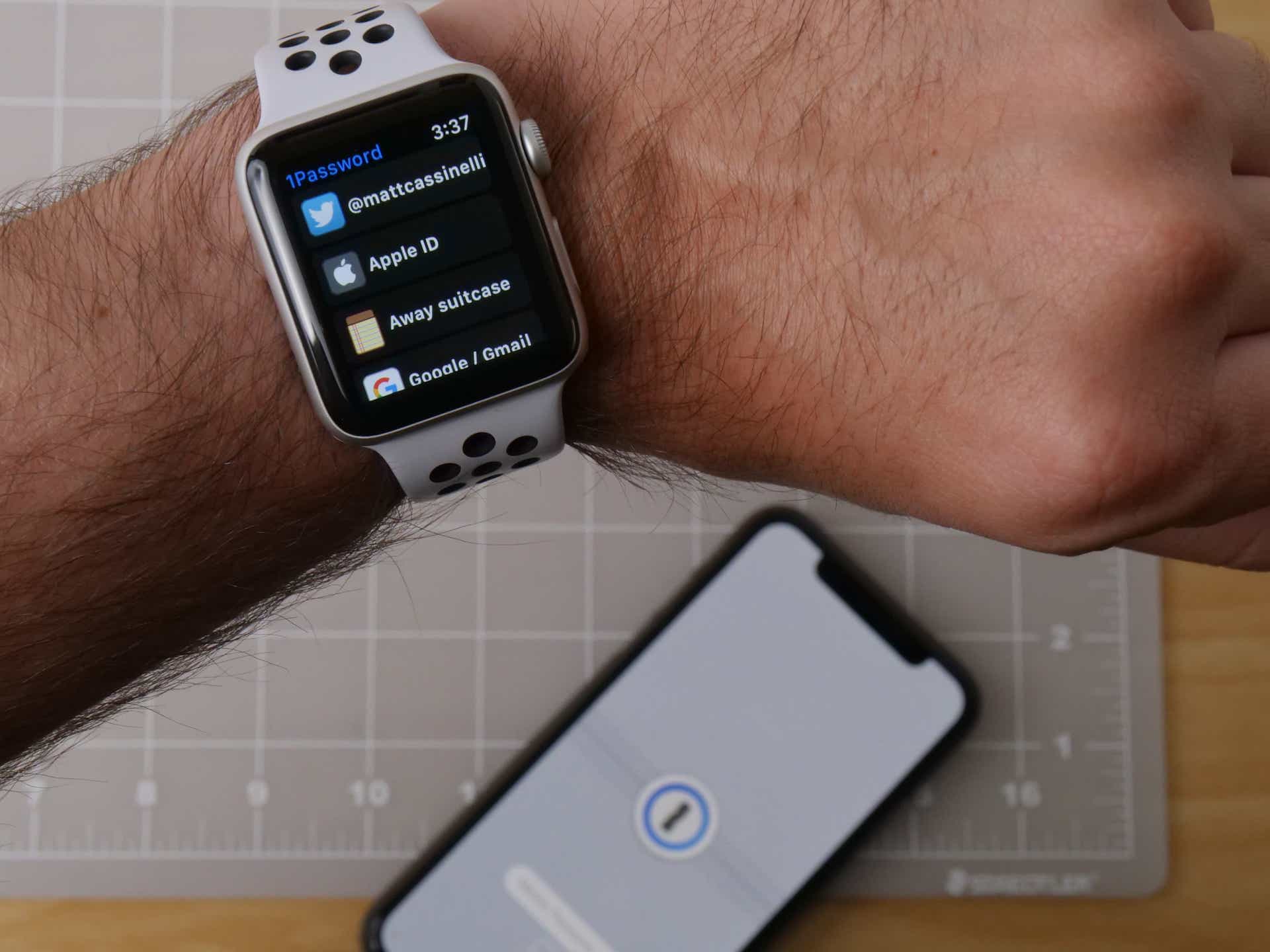 1Password Apple Watch