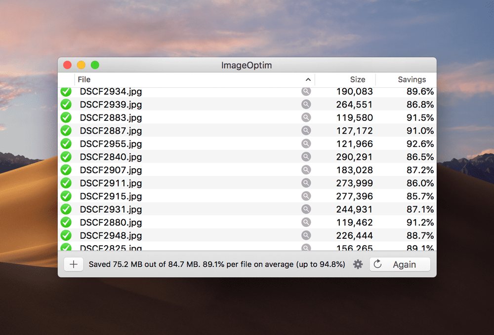 imageoptim exif