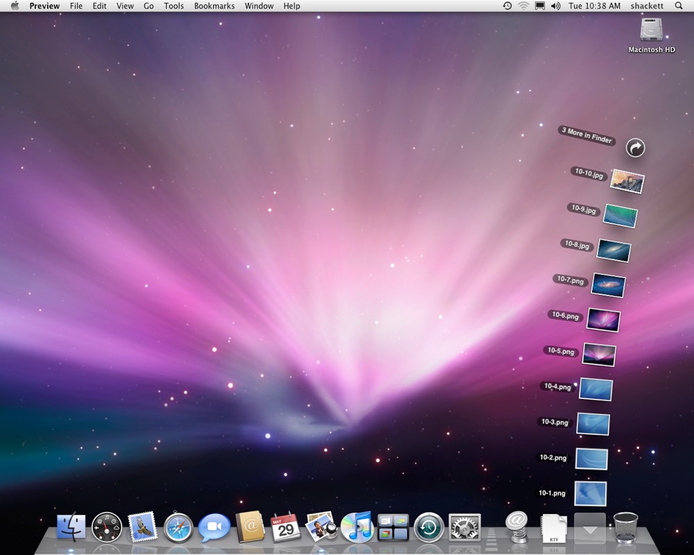 cover flow mac os mojave