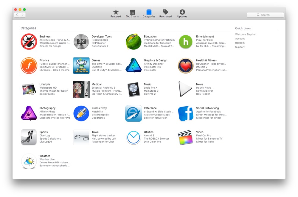 new app for mac