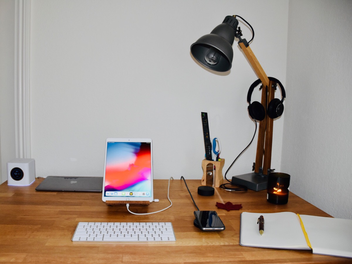 Roger Sherwood's desk