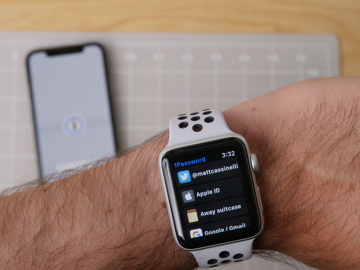 Unlock door with apple watch