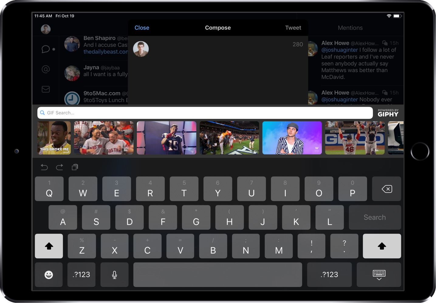 GIPHY in Tweetbot 5