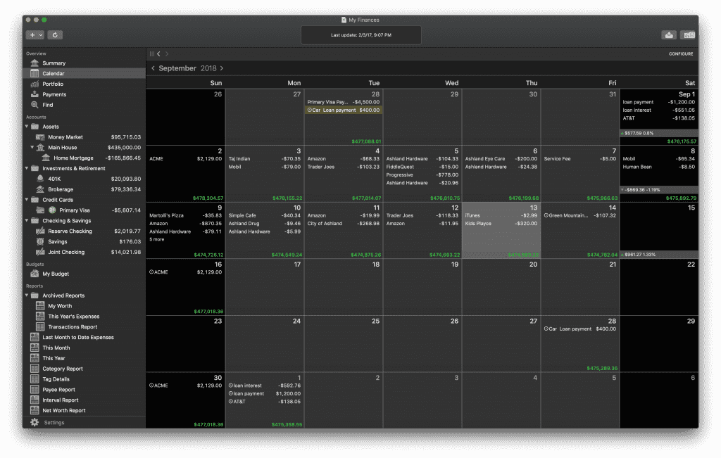 personal accounting software for mac