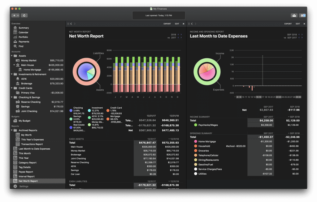 best finance and customer info tracking software for mac