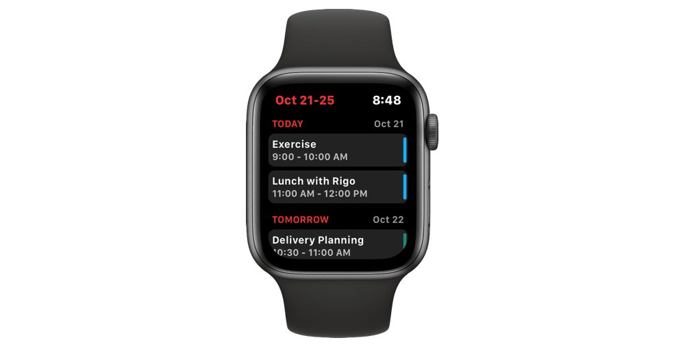 The Best Calendar App for Apple Watch The Sweet Setup