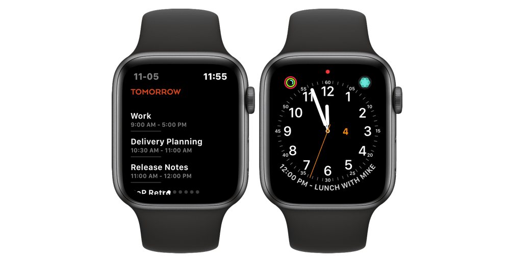 The Best Calendar App For Apple Watch The Sweet Setup