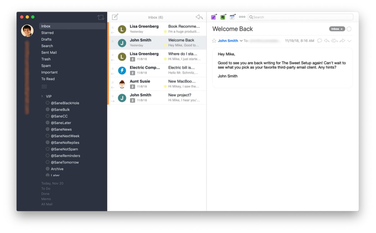 best mail app for mac high sierra