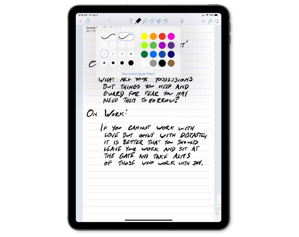 ipad free notes app