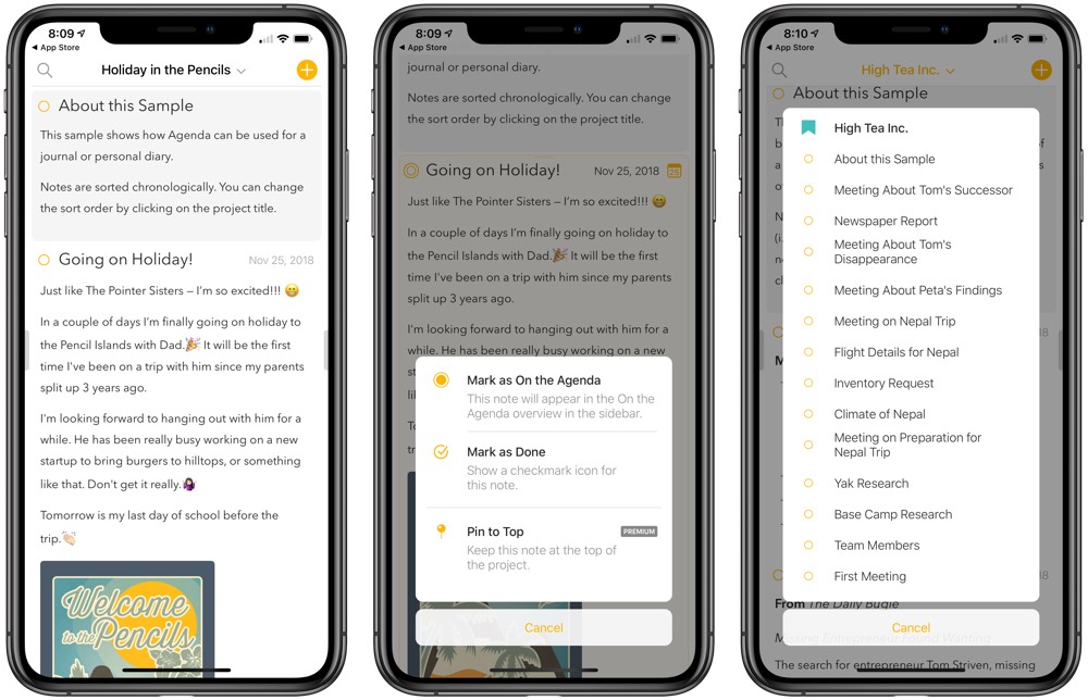 best free notes app for iphone