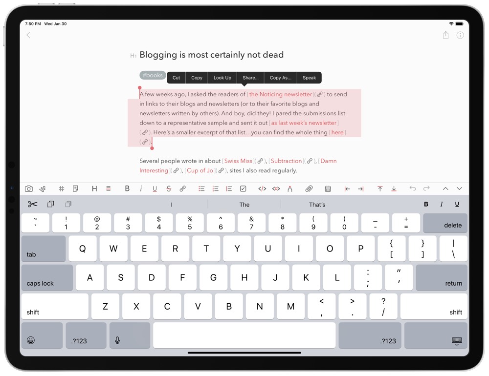 add bulleted list to mac notes app