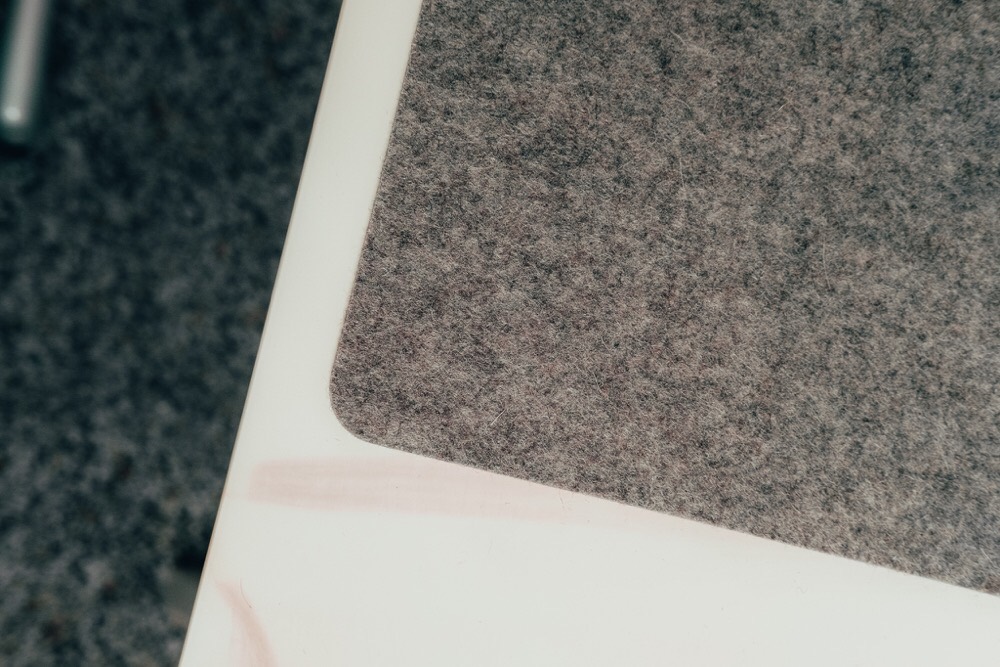 A Quick Review of the Grovemade Felt Desk Pad – The Sweet Setup