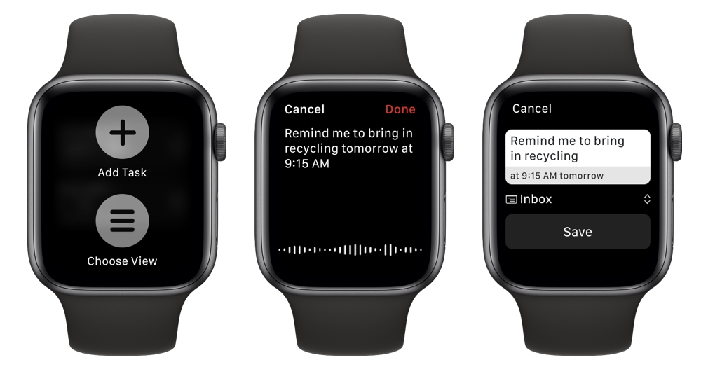 Todoist On Apple Watch