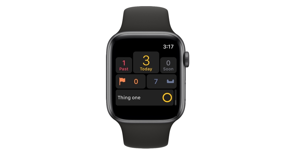 OmniFocus Apple Watch app