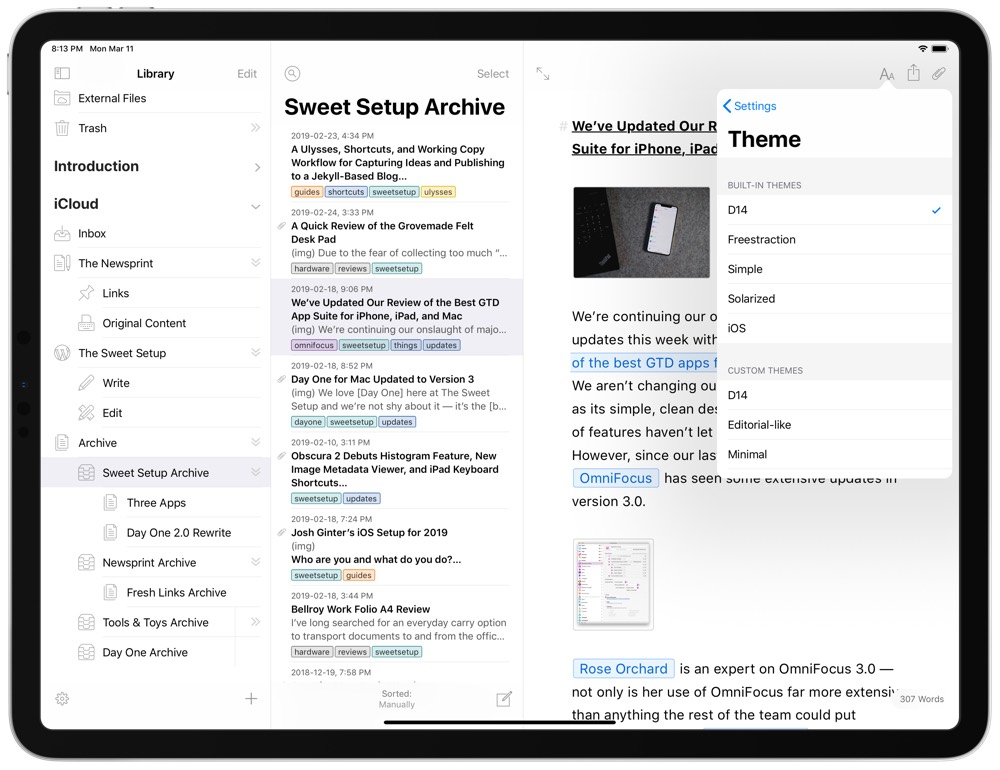 The Best Writing App For Mac Ipad And Iphone The Sweet Setup