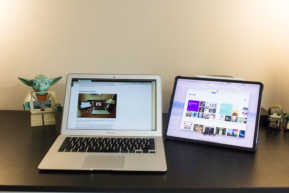 using ipad mini as a second monitor for mac