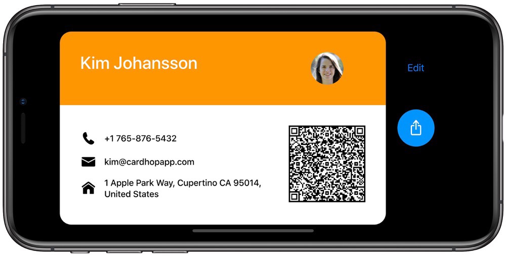 Cardhop For Ios Debuts With Natural Language Parsing Contact Notes And Business Cards The Sweet Setup