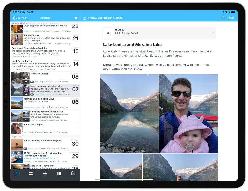 ios journal app
