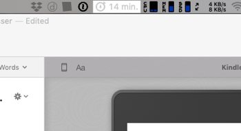 Duet Display menu bar colors and shading issue