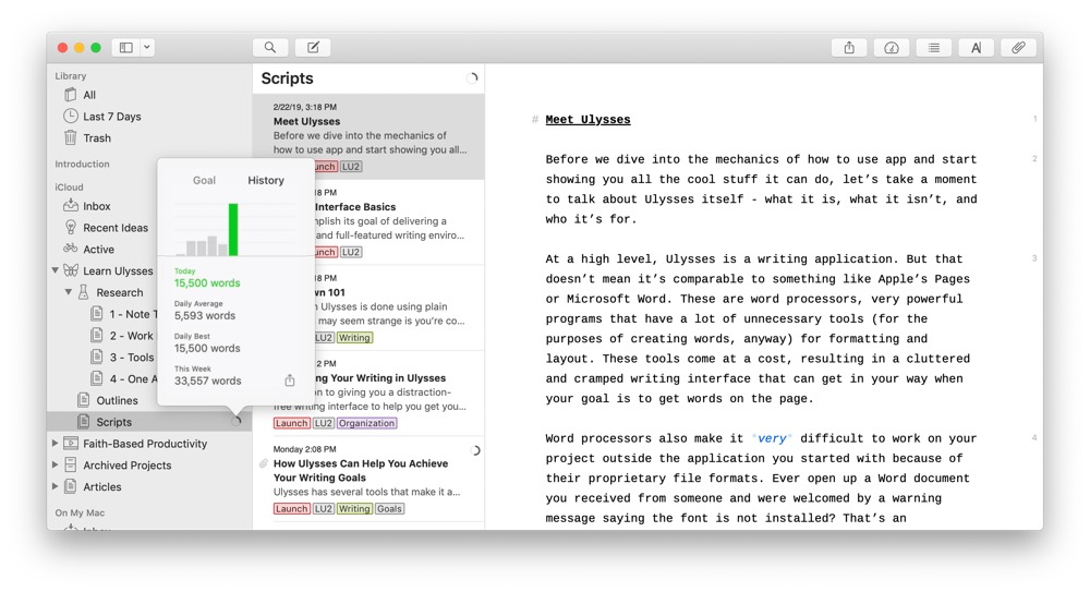 word processor for macbook