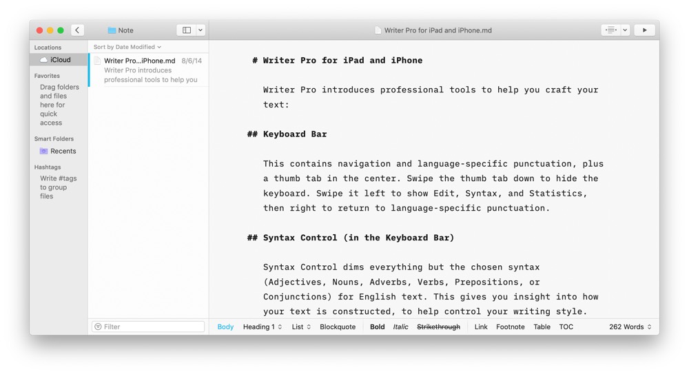 tutorial for ia writer for mac