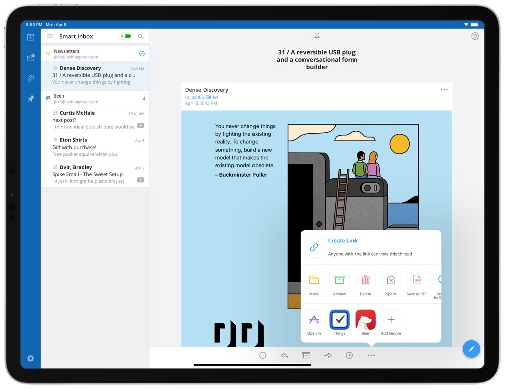 Spark's Latest Updates Have Me Ditching Microsoft Outlook for Greener Pastures