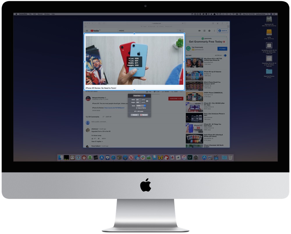 app to record video from screen for mac free