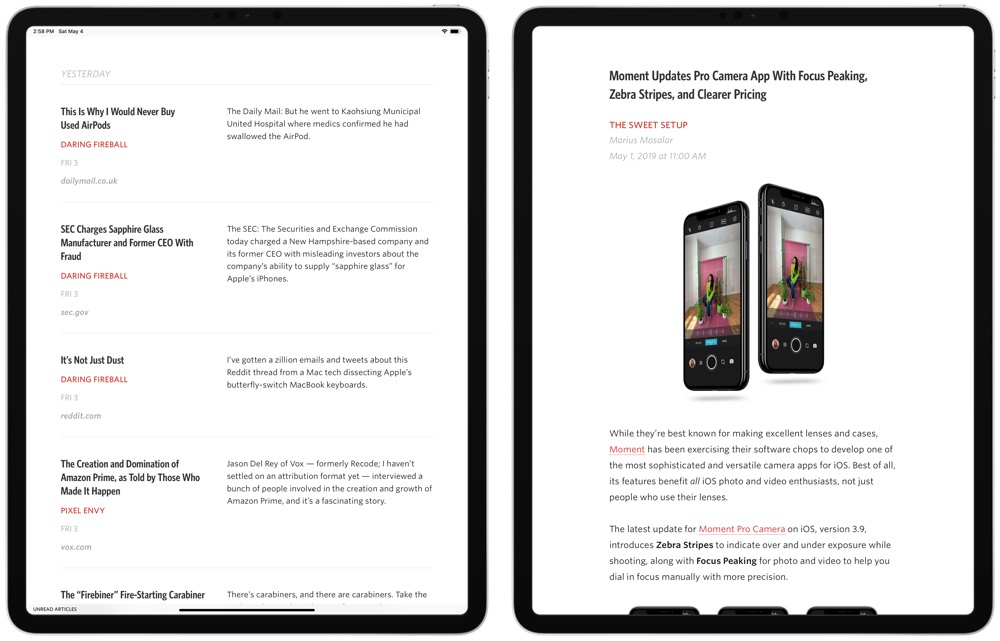 iphone news app for mac