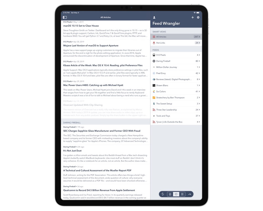 best rss reader ios 2021