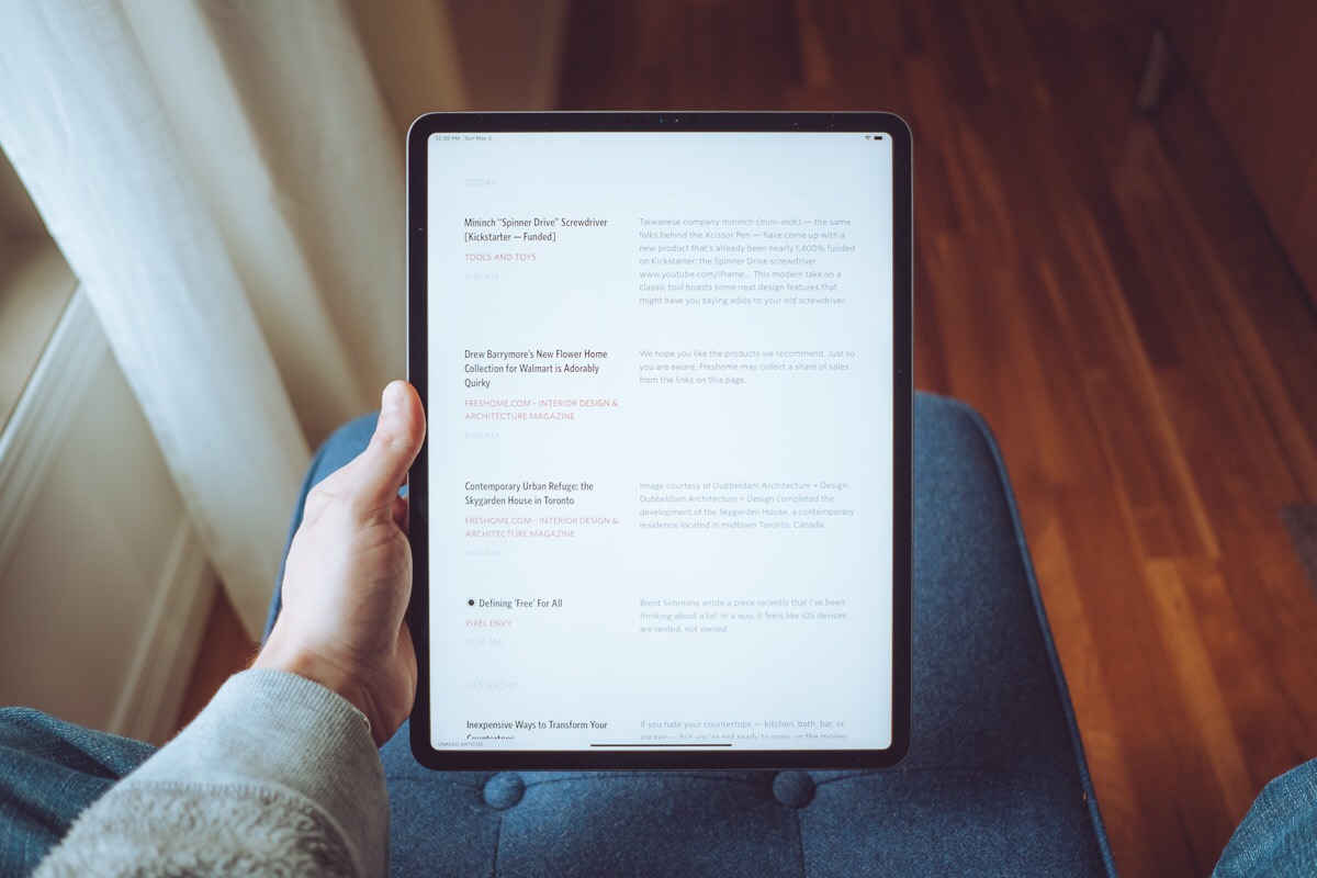 The Best Rss App For The Ipad