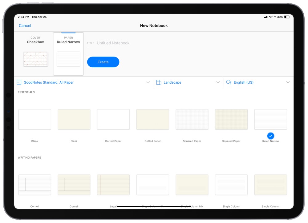 notability vs goodnotes