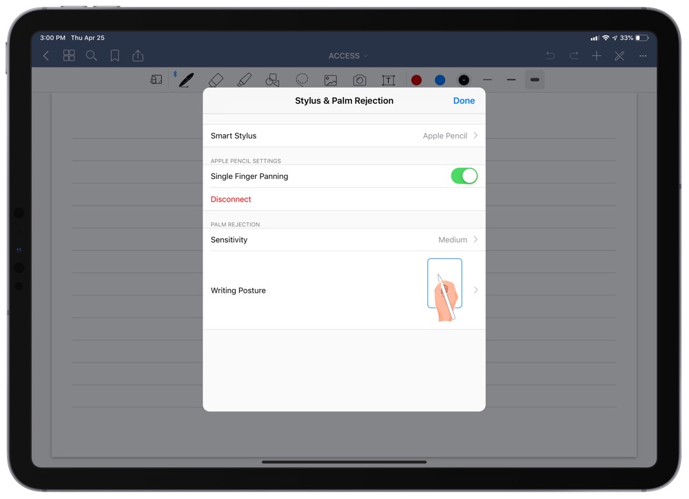 notability vs onenote residency