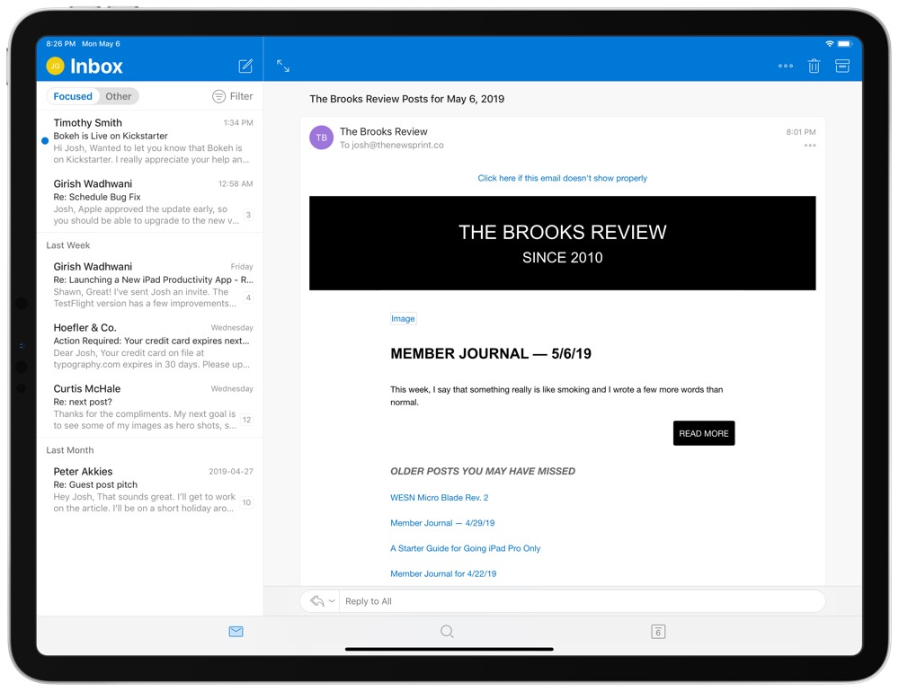 outlook express email app