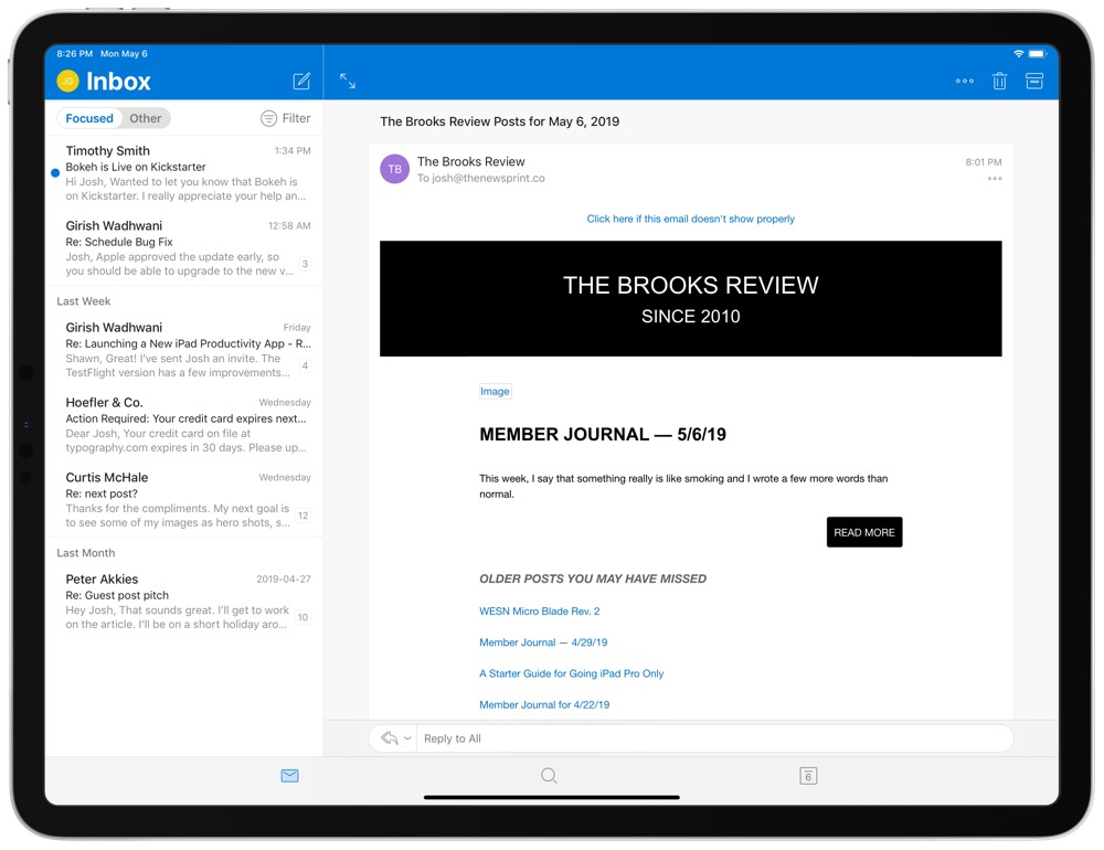 best email app for mac and ios