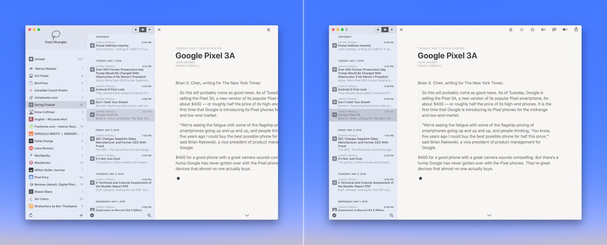 rss reader for safari