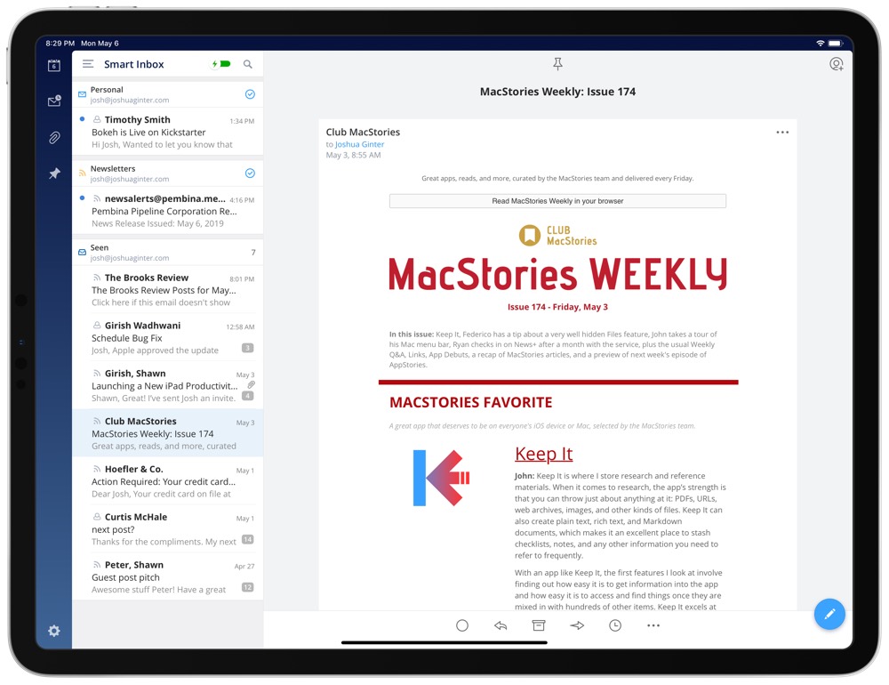 The Best Ipad Email App Our Top Pick For 2019 Productivity