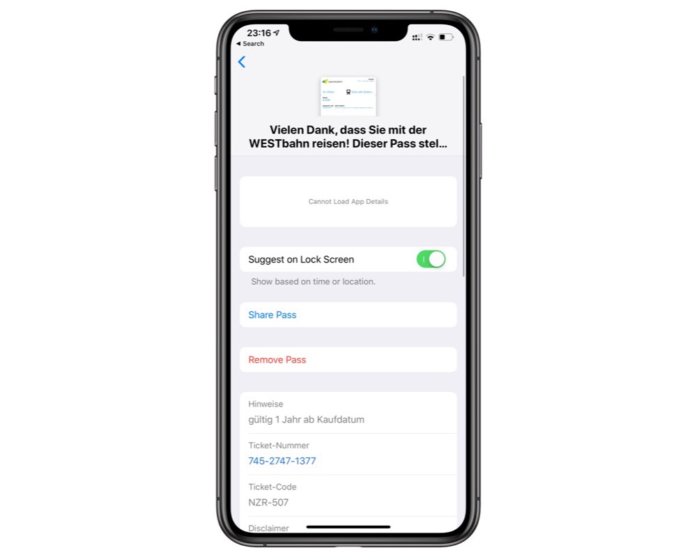 Remove passes from Apple Wallet - Apple Support