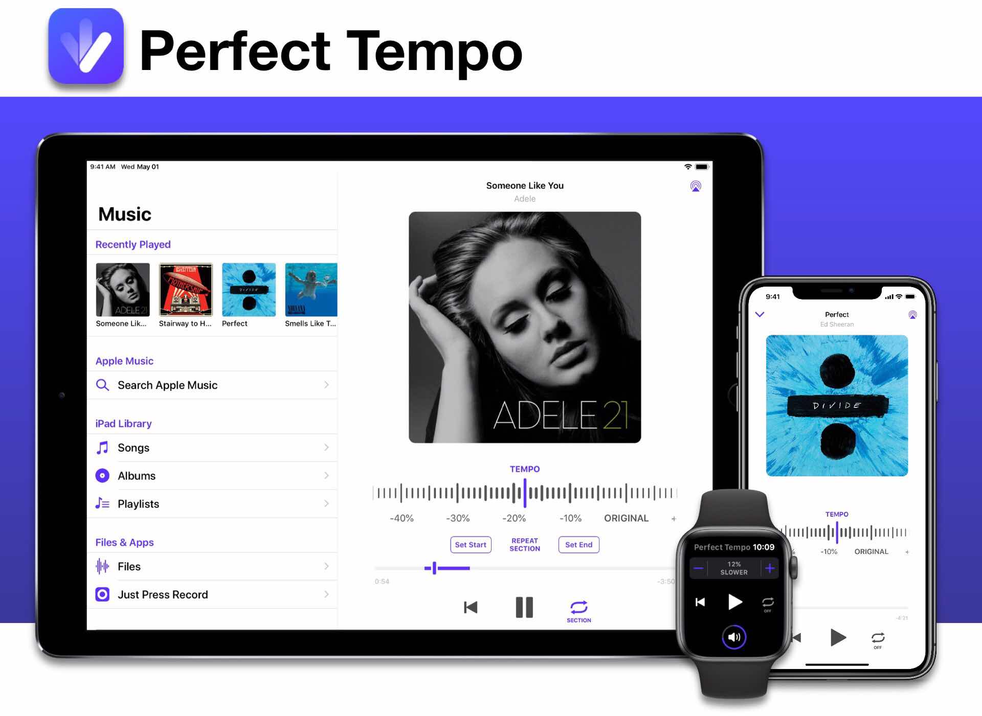 Perfect Tempo app
