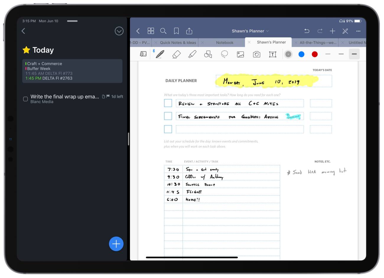 goodnotes templates for notes