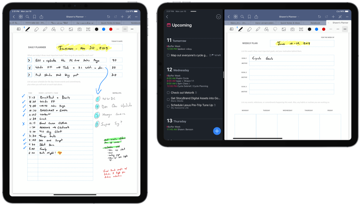 what is free notes app for ipad pro